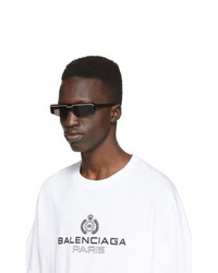 schwarze Sonnenbrille von Balenciaga