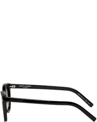 schwarze Sonnenbrille von Saint Laurent