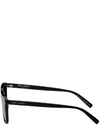 schwarze Sonnenbrille von Saint Laurent