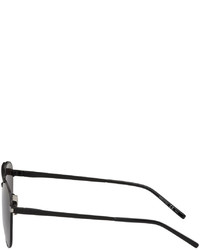 schwarze Sonnenbrille von Saint Laurent