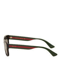 schwarze Sonnenbrille von Gucci