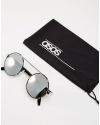 schwarze Sonnenbrille von Asos