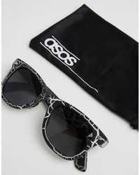 schwarze Sonnenbrille von Asos