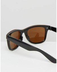 schwarze Sonnenbrille von Asos