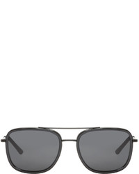 schwarze Sonnenbrille von Burberry