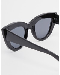 schwarze Sonnenbrille von Jeepers Peepers