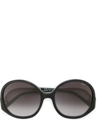 schwarze Sonnenbrille von Chloé