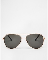 schwarze Sonnenbrille von Asos