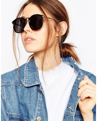 schwarze Sonnenbrille von Asos