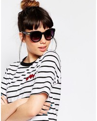 schwarze Sonnenbrille von Asos