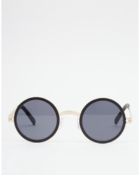 schwarze Sonnenbrille von Asos