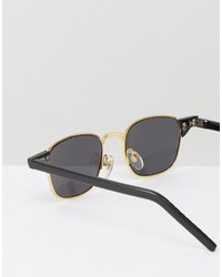 schwarze Sonnenbrille von Reclaimed Vintage