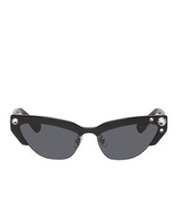 schwarze Sonnenbrille von Miu Miu