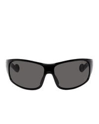 schwarze Sonnenbrille von Moncler Genius
