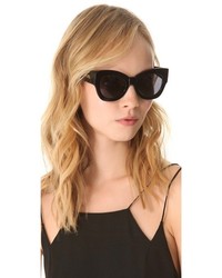 schwarze Sonnenbrille von Karen Walker