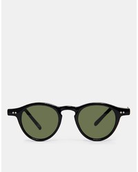 schwarze Sonnenbrille von Reclaimed Vintage