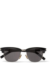 schwarze Sonnenbrille von Saint Laurent