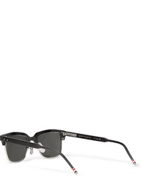 schwarze Sonnenbrille von Thom Browne