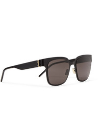 schwarze Sonnenbrille von Saint Laurent