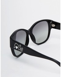 schwarze Sonnenbrille von Vogue