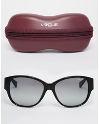 schwarze Sonnenbrille von Vogue