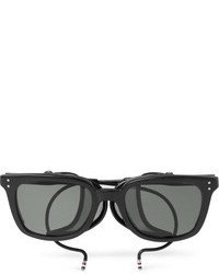 schwarze Sonnenbrille von Thom Browne
