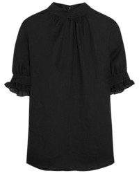 schwarze Spitze Bluse von MCQ