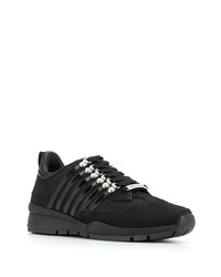 schwarze Sportschuhe von DSQUARED2