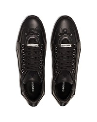 schwarze Sportschuhe von DSQUARED2