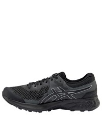 schwarze Sportschuhe von Asics