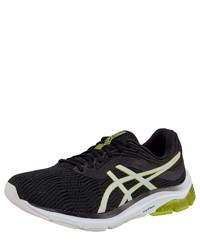 schwarze Sportschuhe von Asics