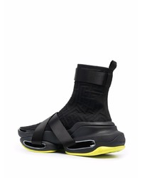 schwarze Sportschuhe von Balmain