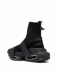 schwarze Sportschuhe von Balmain