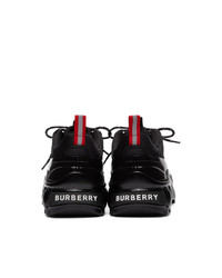 schwarze Sportschuhe von Burberry