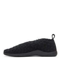 schwarze Sportschuhe von Bottega Veneta