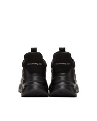 schwarze Sportschuhe von Alexander McQueen