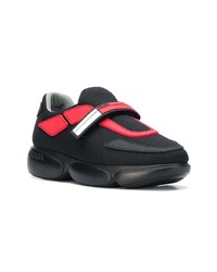 schwarze Sportschuhe von Prada