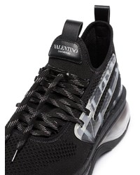 schwarze Sportschuhe von Valentino Garavani