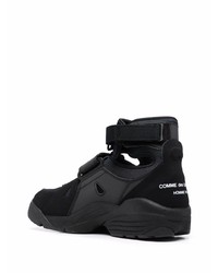 schwarze Sportschuhe von Comme Des Garcons Homme Plus