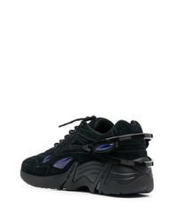 schwarze Sportschuhe von Raf Simons