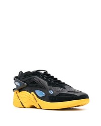 schwarze Sportschuhe von Raf Simons