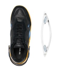 schwarze Sportschuhe von Raf Simons