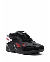 schwarze Sportschuhe von Raf Simons