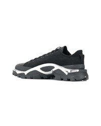 schwarze Sportschuhe von Adidas By Raf Simons