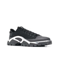 schwarze Sportschuhe von Adidas By Raf Simons