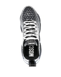 schwarze Sportschuhe von Moschino