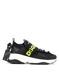 schwarze Sportschuhe von DSQUARED2