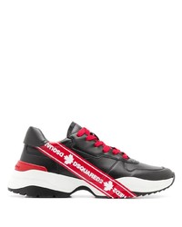 schwarze Sportschuhe von DSQUARED2