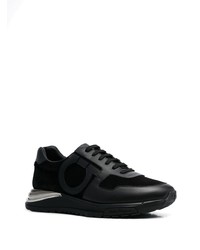 schwarze Sportschuhe von Salvatore Ferragamo