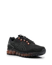 schwarze Sportschuhe von Asics